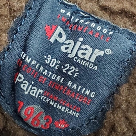 Pajar Canada Navy/Cognac Tall Grip Zip Boots, Size 8/8.5 - Picture 8 of 15